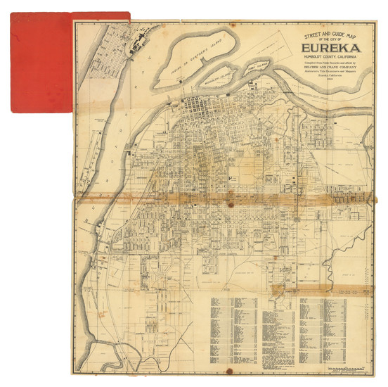 4-Other California Cities Map By Belcher & Crane