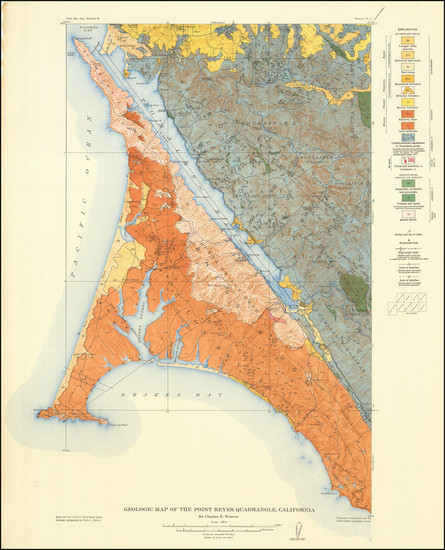 44-San Francisco & Bay Area Map By U.S. Geological Survey