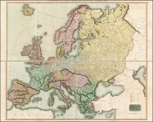 53-Europe and Europe Map By John Thomson