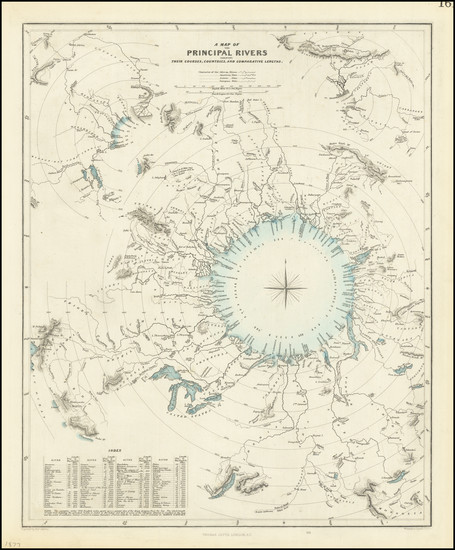 92-Curiosities and Mountains & Rivers Map By Letts