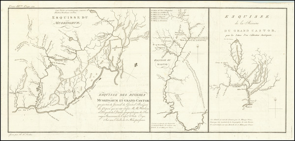 48-Midwest and Ohio Map By Pierre Antoine Tardieu / Michel Guillaume St. Jean De Crevecoeur