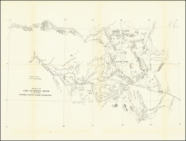 17-Colorado and Colorado Map By U.S. Pacific RR Surveys