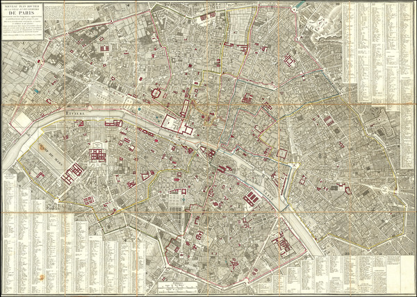 97-Paris and Île-de-France Map By V.N.F. Godet