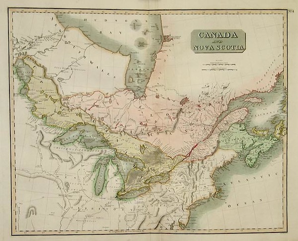 81-Midwest, Plains and Canada Map By John Thomson