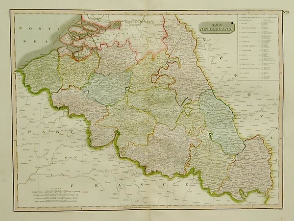 26-Europe and Netherlands Map By John Thomson