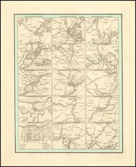 92-United States Map By Thomas Gamaliel Bradford