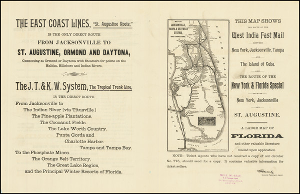 57-Florida Map By Anonymous