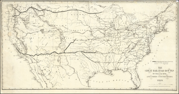 86-United States Map By American Photo-Lithographic Company