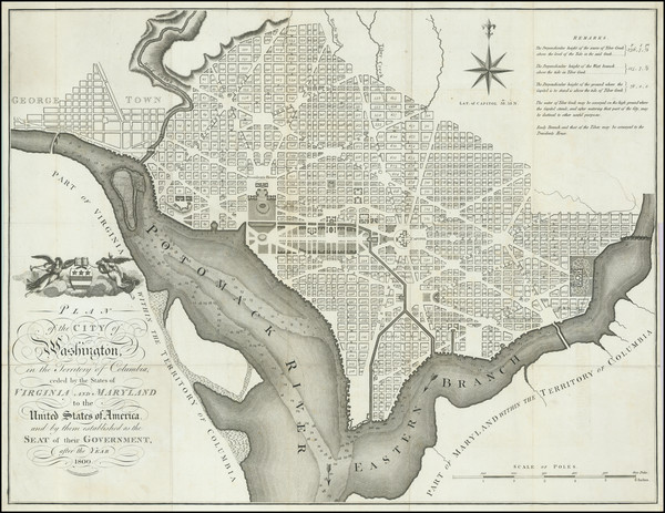 43-Washington, D.C. Map By John Russell