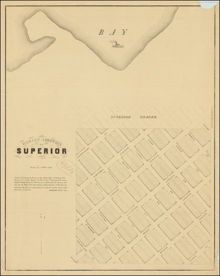 33-Wisconsin Map By Richard Relf / Holmes, Payte & Buechner