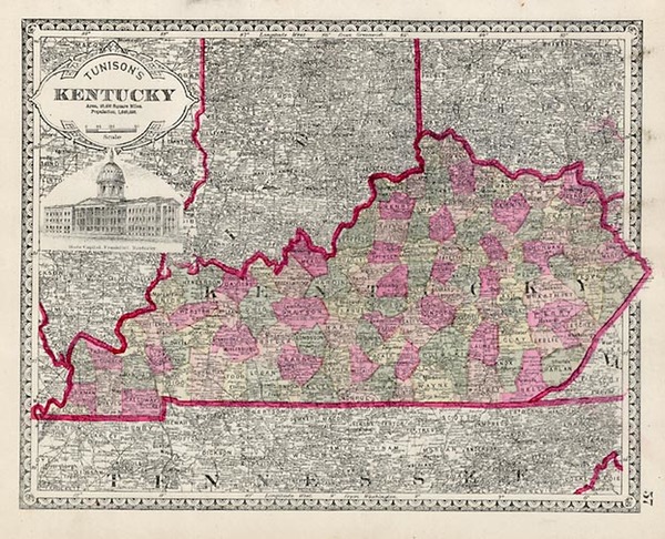 78-South Map By H.C. Tunison