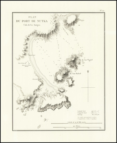 13-British Columbia Map By Eugene Duflot De Mofras