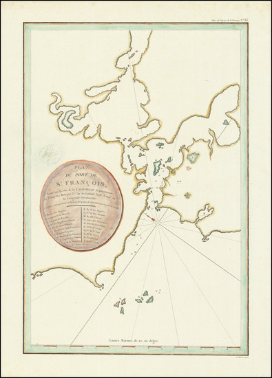 59-California and San Francisco & Bay Area Map By Jean Francois Galaup de La Perouse