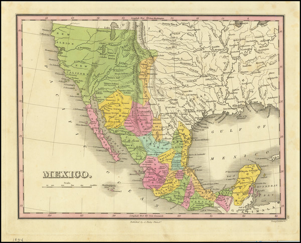 76-Texas, Southwest, Rocky Mountains and California Map By Anthony Finley