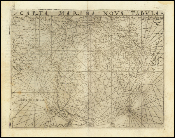 20-World Map By Giacomo Gastaldi