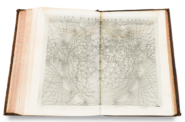 21-Atlases Map By Girolamo Ruscelli / Claudius Ptolemy