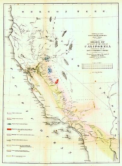 20-California Map By U.S. Pacific RR Survey