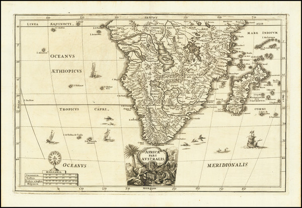 60-South Africa Map By Heinrich Scherer