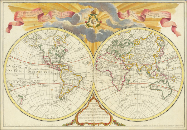 72-World Map By Jean-Claude Dezauche