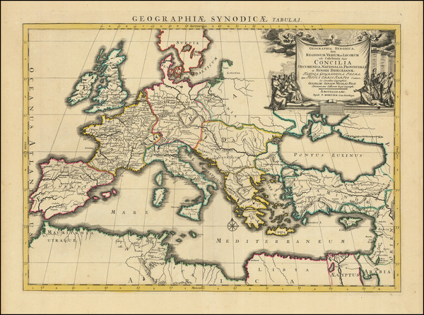 98-Europe Map By Pierre Mortier