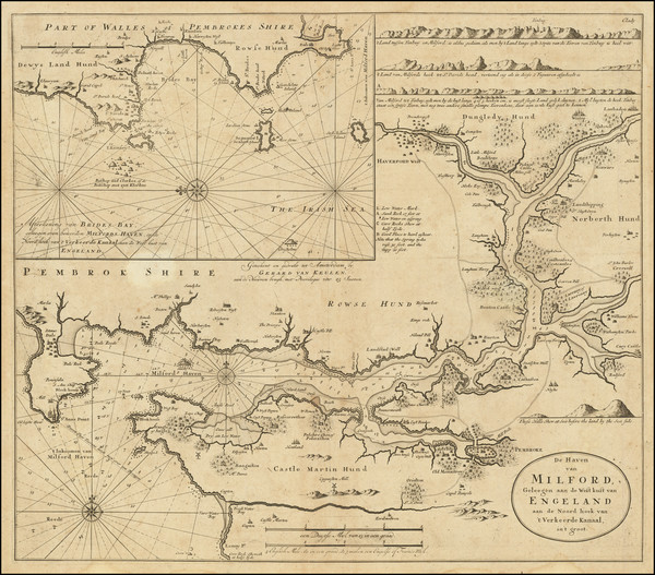 57-Wales Map By Gerard Van Keulen