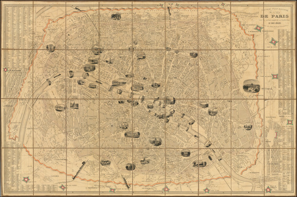 75-Paris and Île-de-France Map By Fatout