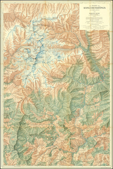 3-India and Central Asia & Caucasus Map By Marcel Kurz