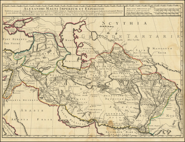 14-Persia & Iraq Map By Guillaume De L'Isle