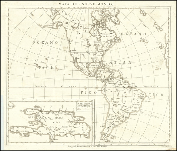 12-Hawaii, Hispaniola, Hawaii, San Francisco & Bay Area and America Map By Tomás L&oacu