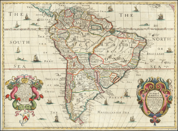 9-South America Map By Richard Blome