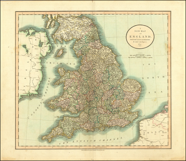 11-England Map By John Cary