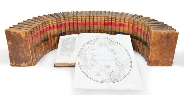 55-Rare Books Map By Conrad Malte-Brun