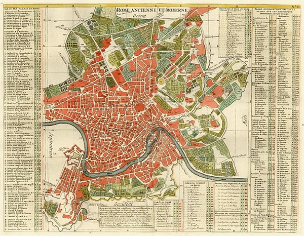 6-Europe and Italy Map By Henri Chatelain