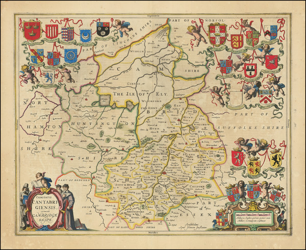 6-British Counties Map By Jan Jansson