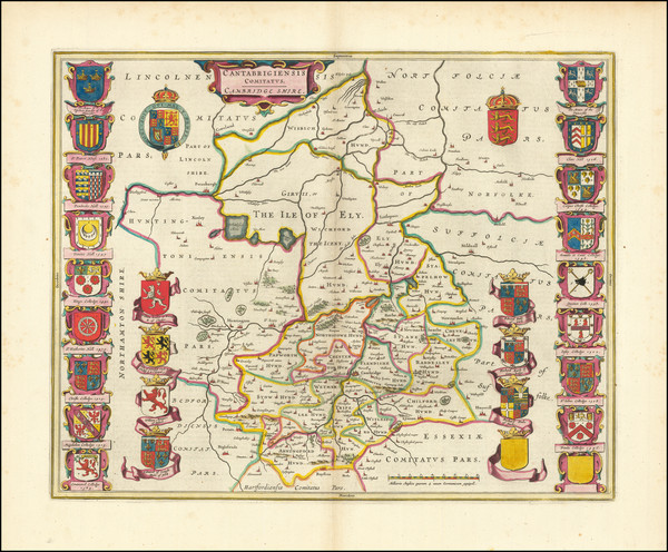 62-British Isles Map By Johannes Blaeu