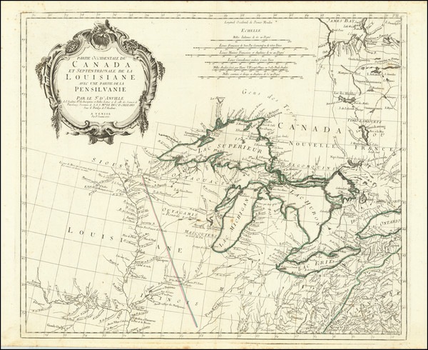 99-Midwest, Illinois, Michigan, Minnesota, Wisconsin and Western Canada Map By Paolo Santini