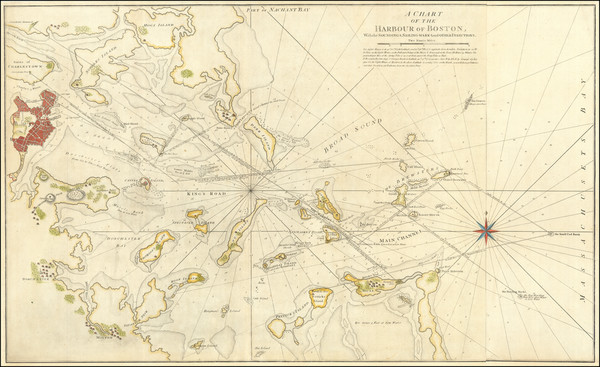 74-New England, Massachusetts and Boston Map By Sayer & Bennett