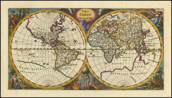 46-World Map By Philipp Clüver