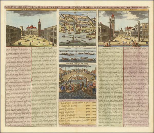 19-Venice Map By Henri Chatelain