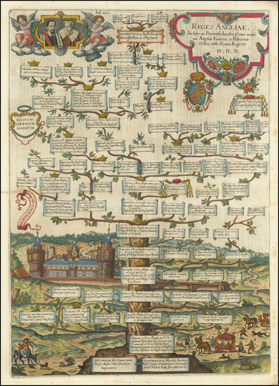 58-British Isles and England Map By Antonio Albizzi