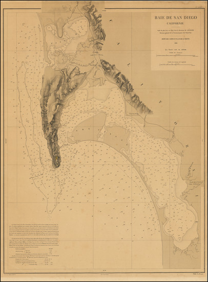 65-San Diego Map By Depot de la Marine