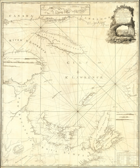 5-Eastern Canada Map By Thomas Wright