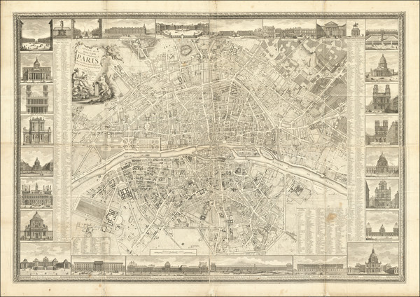 48-Paris and Île-de-France Map By Jacques Esnauts  &  Michel Rapilly