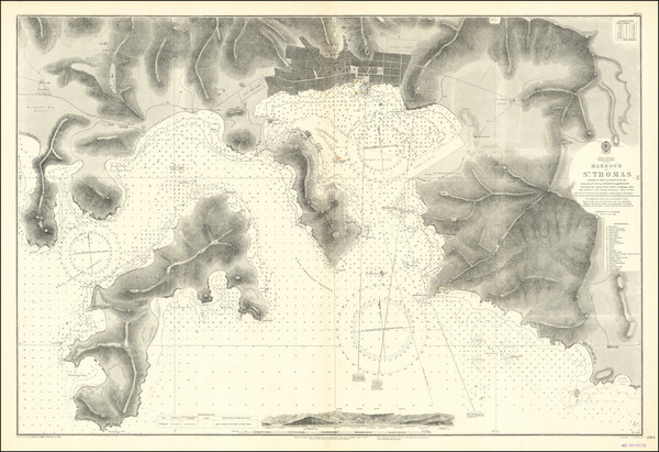 31-Virgin Islands Map By British Admiralty