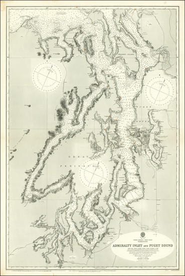 98-Washington Map By British Admiralty