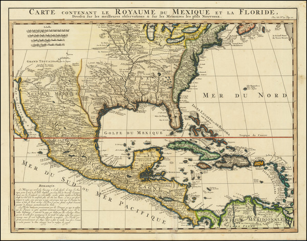 95-United States, South, Texas, Midwest and Southwest Map By Henri Chatelain