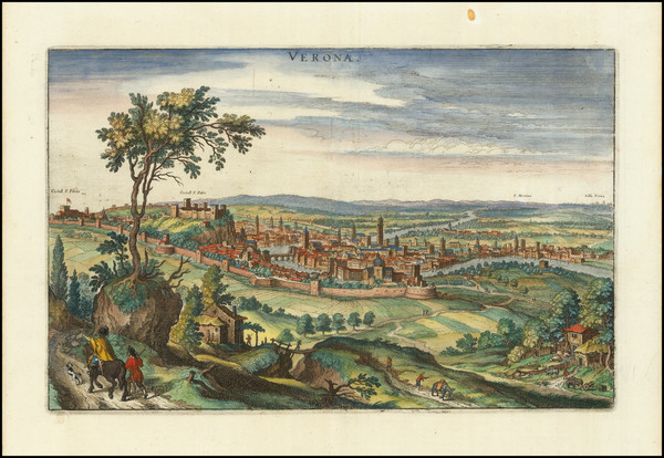 23-Other Italian Cities Map By Matthaus Merian