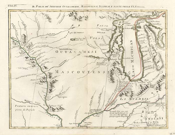 97-Southeast, Midwest, Plains and Canada Map By Antonio Zatta