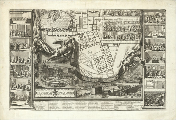 40-Rome Map By Domenico Rossi