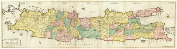 100-Indonesia Map By Francois Valentijn